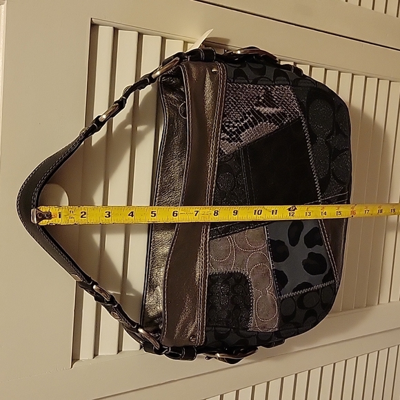 NWT: COACH Tonal Patchwork Zoe - Picture 7 of 16